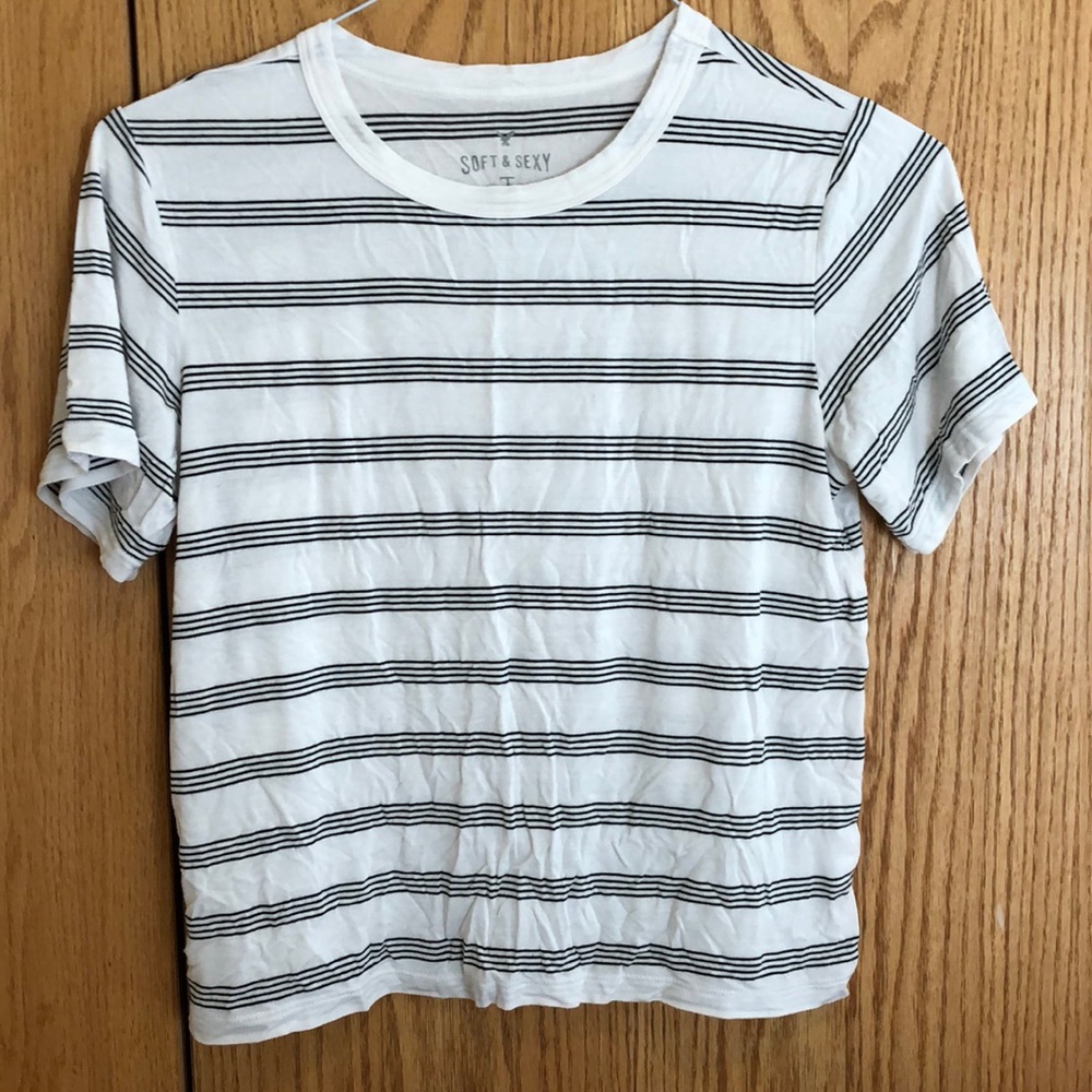 American Eagle Striped Shirt